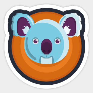 Koala Bear Love Sticker